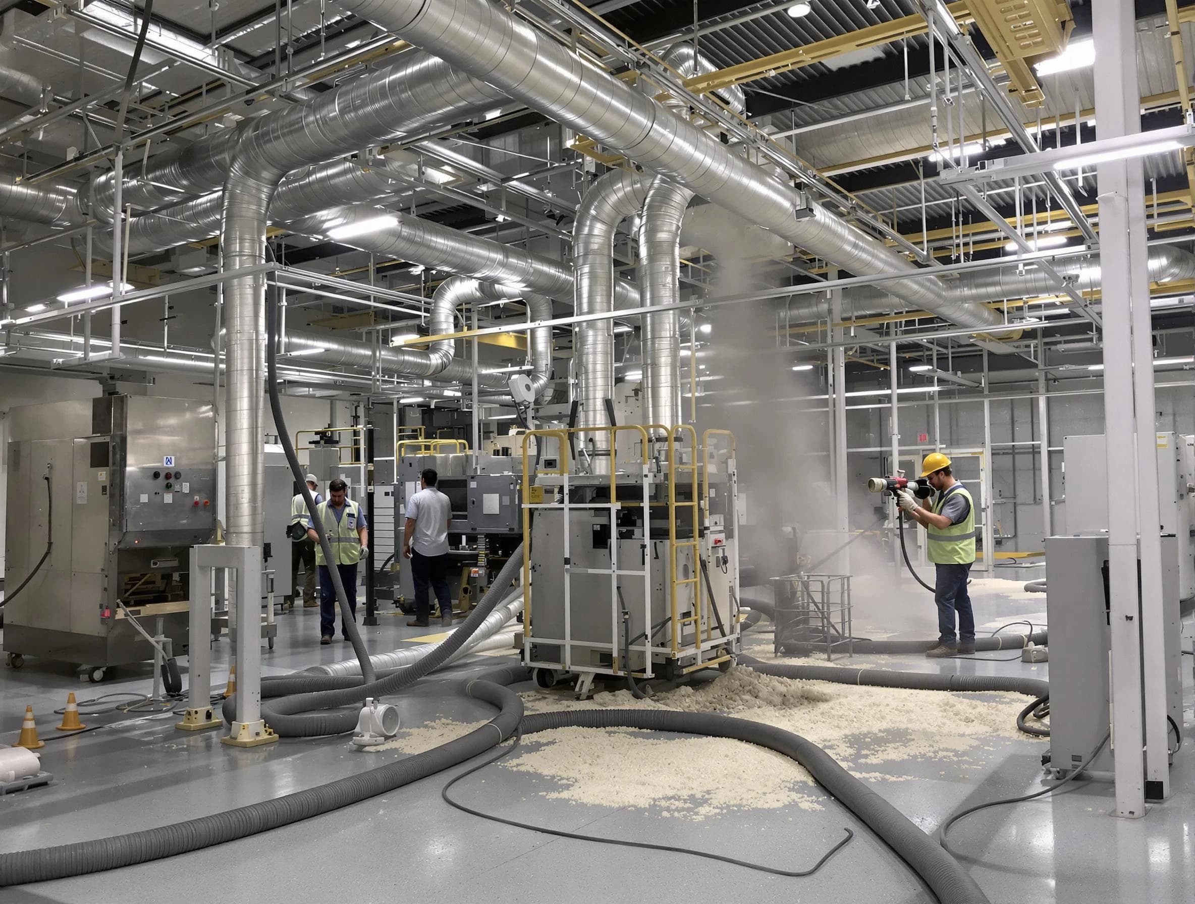 Heavy-duty industrial duct cleaning by Cedar Hills Air Duct Cleaning in Cedar Hills