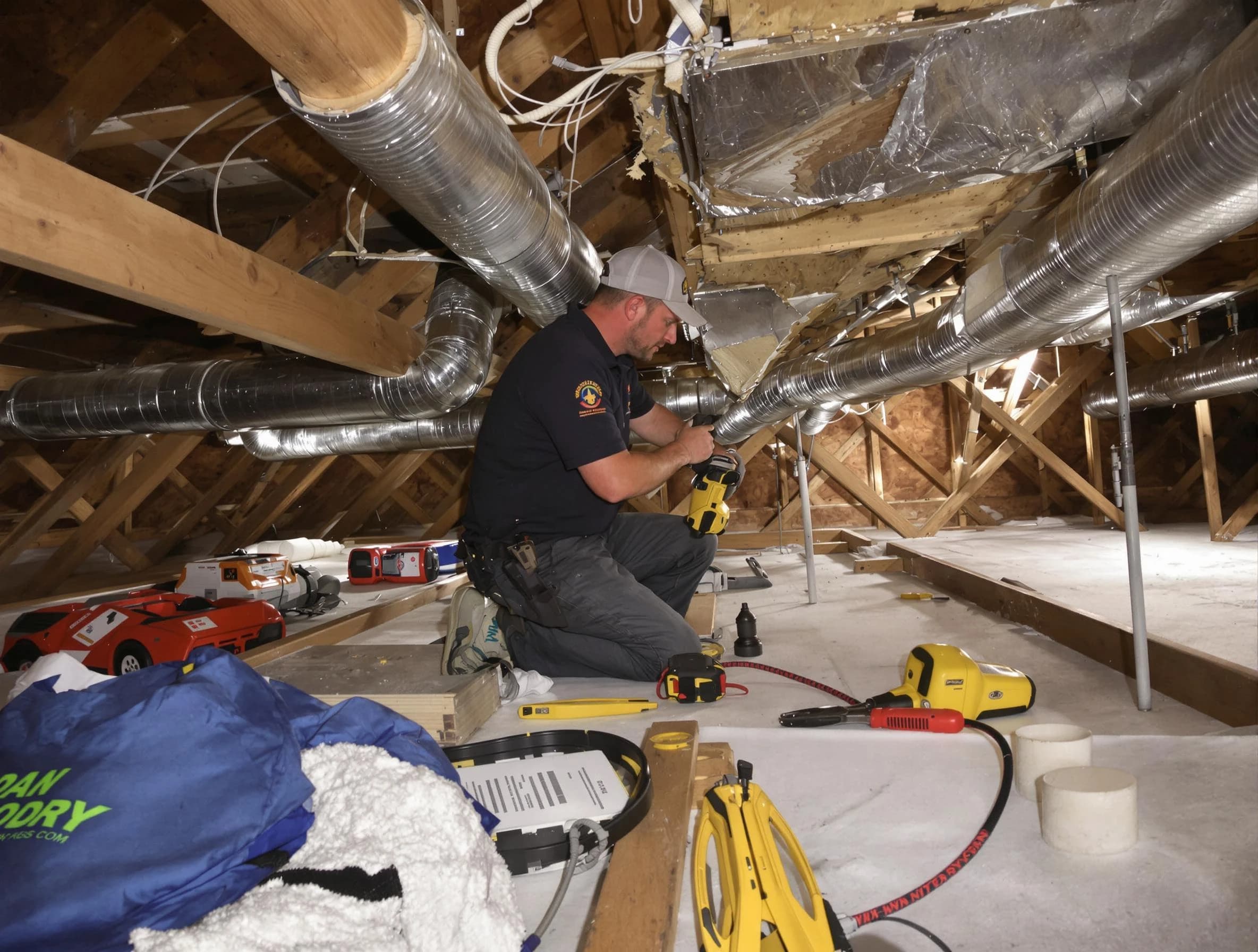 Professional air duct repair by Cedar Hills Air Duct Cleaning in Cedar Hills