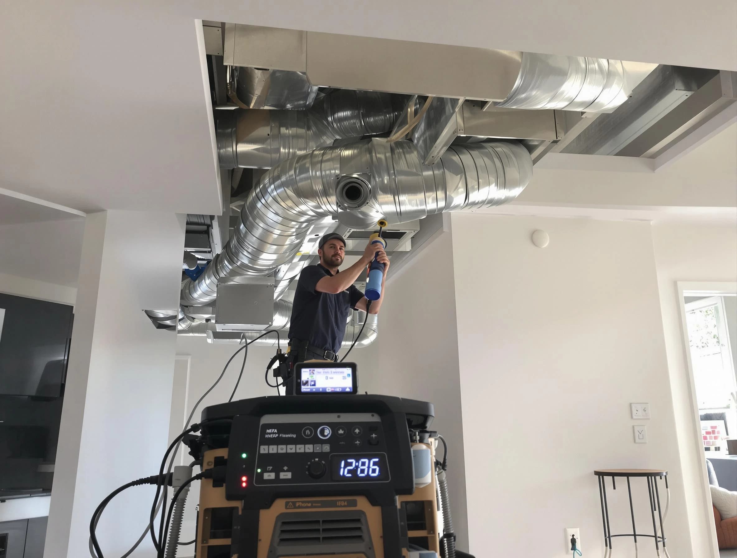 Advanced pure air duct cleaning by Cedar Hills Air Duct Cleaning in Cedar Hills