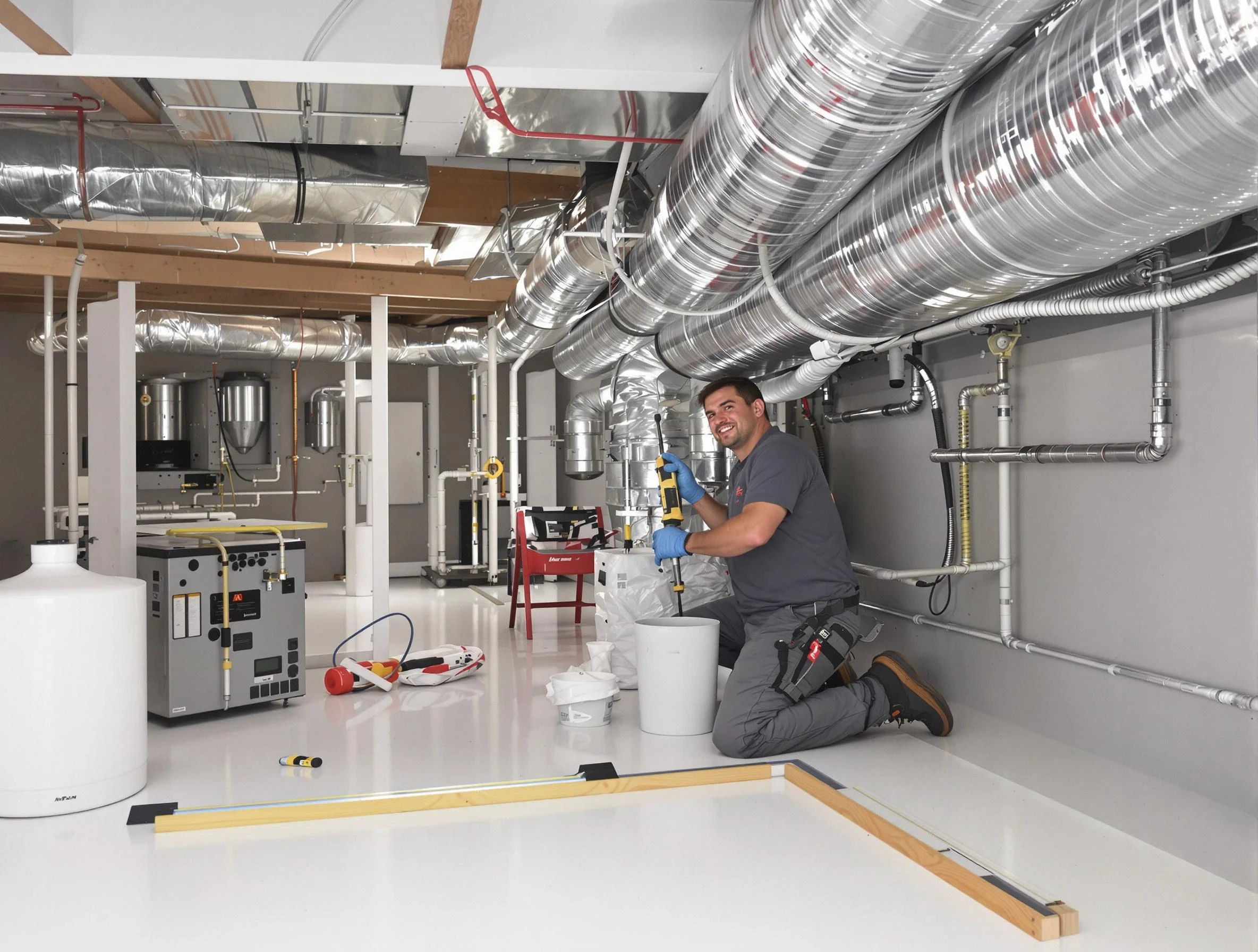 Professional duct sealing service by Cedar Hills Air Duct Cleaning in Cedar Hills