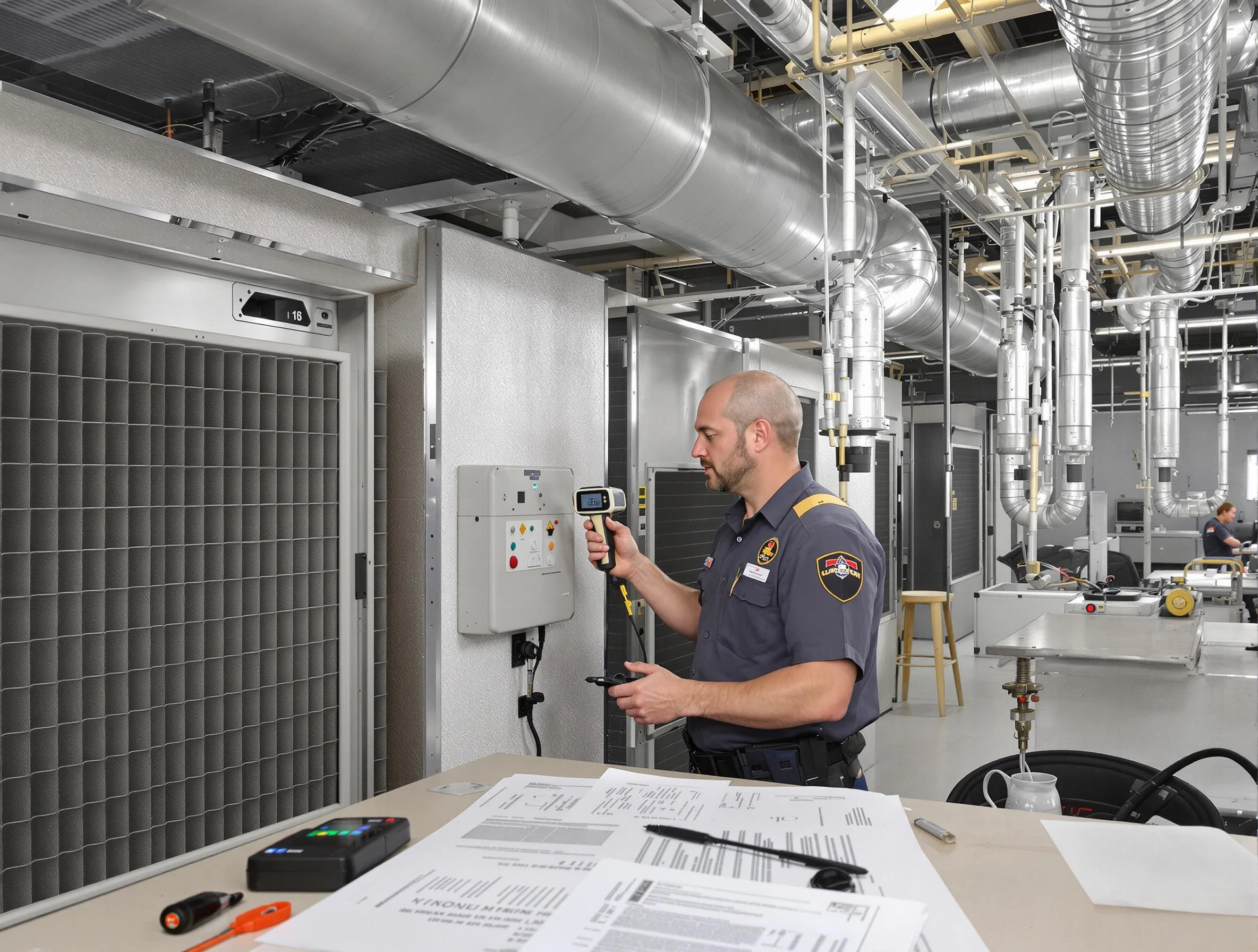 Professional filter system inspection by Cedar Hills Air Duct Cleaning in Cedar Hills